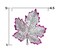 Christmas Ornament Leaves, Shatterproof hanging ornaments for Christmas tree, Indoor and outdoor Christmas holiday home decoration (Gold & Silver)